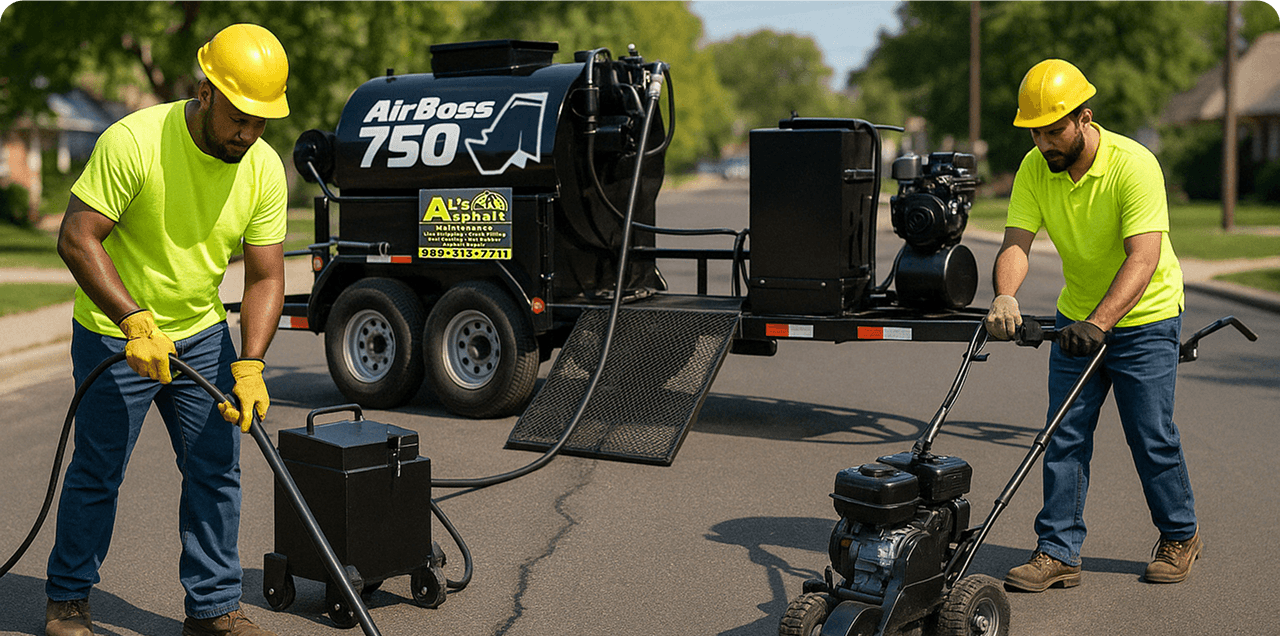 Al's Asphalt professional work